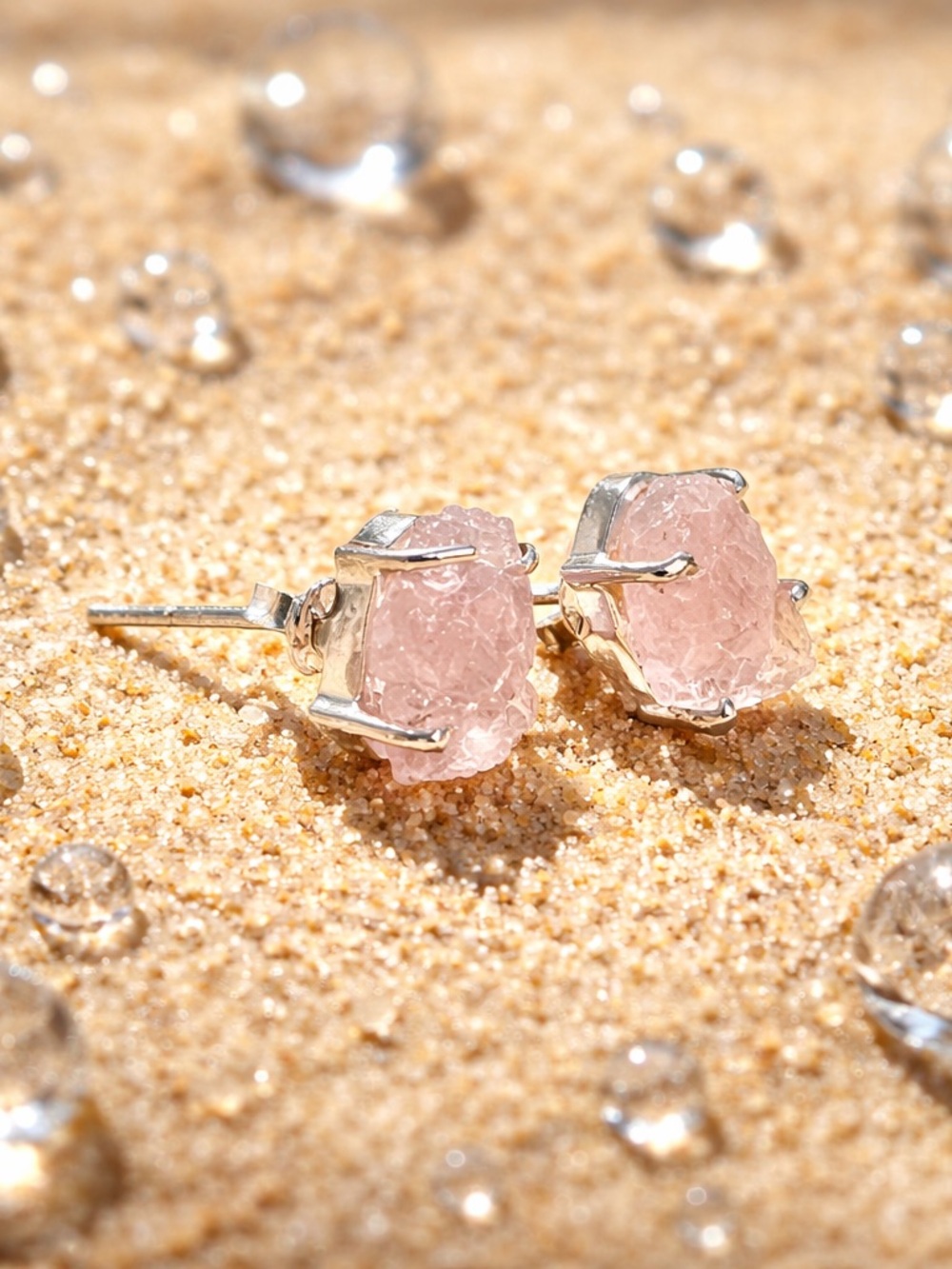 Morganite Earrings